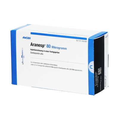 ARANESP 80 MCG ( DARBEPOETIN ALFA ) 1 PREFILLED SYRINGE